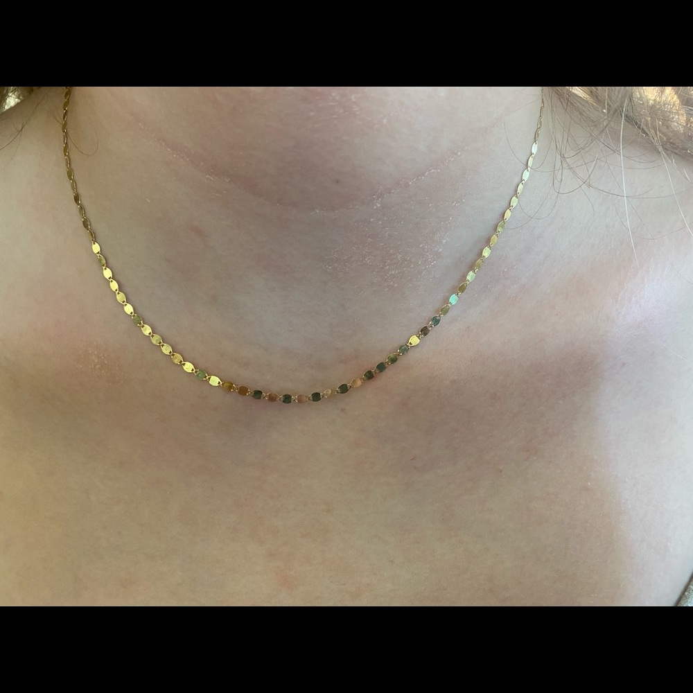 Lana nude choker by LANA 14k yellow gold